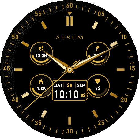 Aurum Chronometer finish screenshot