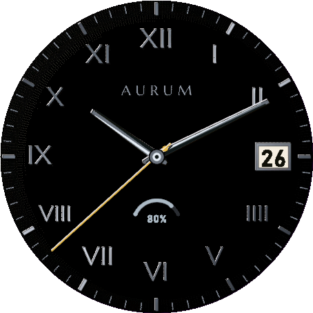 Aurum Gunmetal & Gold フィニッシュのスクリーンショット