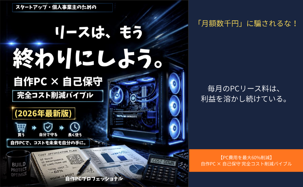 リースは、もう終わりにしよう。 表紙