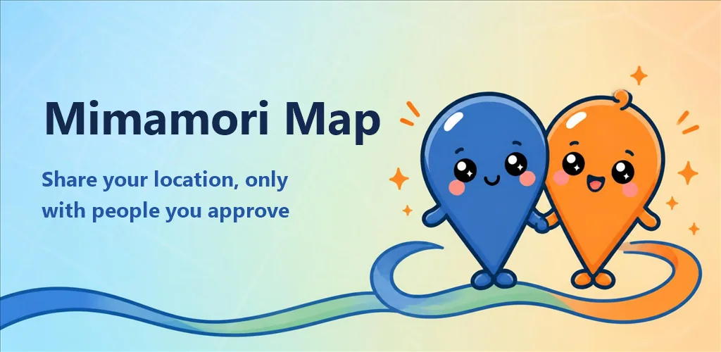 Mimamori Map: share your location, only with people you approve